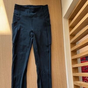 Turquoise High-Waisted Leggings